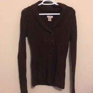 Brown Arizona v neck sweater
